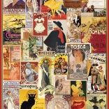 Puzzle Vintage-Plakate aus Oper und Theater 1000 Teile EUROGRAPHICS