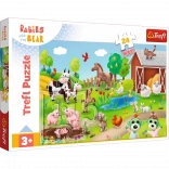 Puzzle 24 maxi BOBASKI ET ANIMAUX Trefl