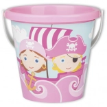 Pink Pirate Bucket 17 cm