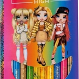 Kleurpotloden ASTRA Rainbow High Jumbo, regenboog, 10 stuks