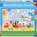 Peppa Pig : L’aventure de Peppa puzzle 2x12 pièces