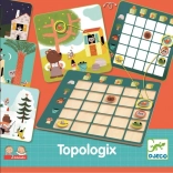 Jeu didactique DJECO Topologix pour apprendre les notions spatiales dès 4 ans
