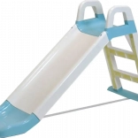 Blanc - bleu clair