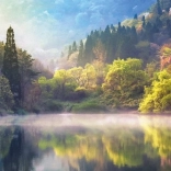 Puzzel 1000 st. Jezioro Seryang-ji Panorama