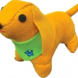 Viltset – bruin hondje om te naaien