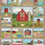 Cobble Hill puzzel Land van geborduurde dekens 1000 stukjes