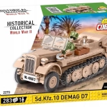 Maquette du tracteur semi-chenillé Sd.Kfz. 10 DEMAG D7 à l’échelle 1:35
