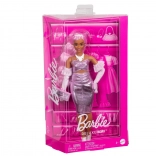 barbie deluxe style poupée en robe rose métallisée
