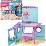 KookyLoos Mermaid Beach House – collectible figure Shelly the mermaid with color-changing feature and house