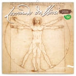 Notitiecalender Leonardo da Vinci 2026
