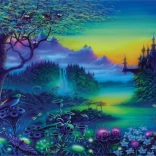 Norimpex diamant schilderen Mysterieus kasteel 30x40 cm