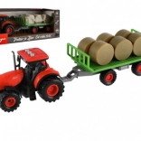 Tractor with Sound and Light with Detachable Trailer and Hay Bales