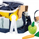 small foot kit de soins pour cheval avec sac