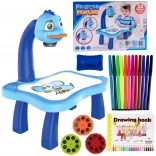 dragon-legged drawing projector