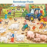 Puzzle Ravensburger À la grande ferme 40 pièces