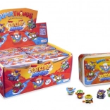 SuperThings set of figures Extreme Riders in a tin can