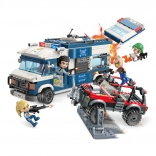 Jeu de construction Mine City Police Kidnappeur Capturé