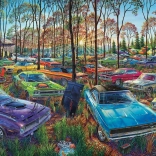 Puzzel Autokerkhof 1000 stukjes ART PUZZLE