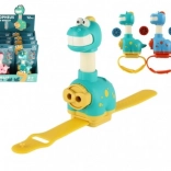 Projecteur bracelet dinosaure pour enfants, plastique, 11 cm, 3 couleurs