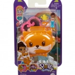 Polly Pocket set portable avec poupée et raton laveur