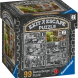 Ravensburger ontsnappingsspel EXIT puzzel Spookachtig landgoed: In de woonkamer 99 stukjes