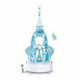 Boîte à musique Sluban royaume d’hiver – 420 pièces, 2 figurines, lumière et musique