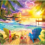 Educa Puzzel Strand van de Verliefden 1000 stukjes