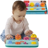 Fisher-Price actieve pop-up babyspeelgoed – duwen, schuiven en draaien