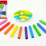 Wannenkreiden Meine ersten Tiere mit Schwamm