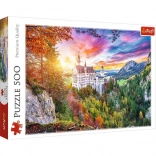 Puzzle 500 pieces – view of Neuschwanstein Castle, Germany TREFL