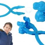 Dinosaur snowball maker – blue