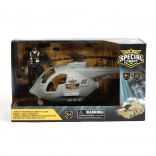 Militaire helikopter met figuurtje en accessoires
