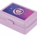 Boîte à goûter avec motifs chevaux et cœurs