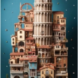 Puzzel Pisa 1000 stukjes ANATOLIAN