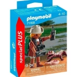Playmobil Special Plus explorateur avec jeune caïman