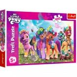 Puzzle Trefl My Little Pony Vrolijke pony’s 100 stukjes