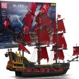 Mould King 13109 bouwset piratenschip Wraak van Queen Anne 3139 stukjes