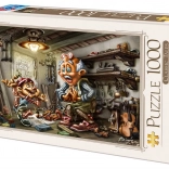 Puzzel PINOKIO 1000 stukjes van D-TOYS