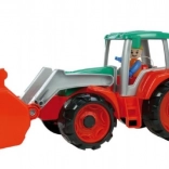 LENA plastic tractor TRUXX with front loader