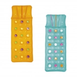 Bestway matelas gonflable avec oreiller 188 × 71 cm – Orange