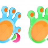 Vangspel voor kinderen met klittenbandhand
