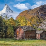 Puzzle Matterhorn magique 500 pièces CLEMENTONI