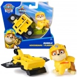 Paw Patrol Rubble figure with hoverboard 6 cm