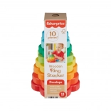 Houten piramide Fisher-Price Bloemvormen