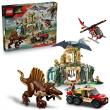 Lego Jurassic World: luchtmissie met Quetzalcoatlus en Spinosaurus