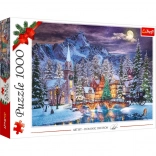 Puzzel 1000 stukjes – Kerstsfeer Trefl