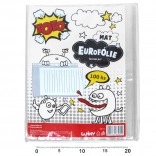 Transparent hanging cover U format A4 matte