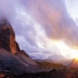 Panoramische puzzel Tre Cime Dolomieten Heye 1000 stukjes