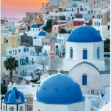 Puzzle CLEMENTONI Santorin 1000 pièces