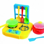 PARTY WORLD Gas Stove with Pots